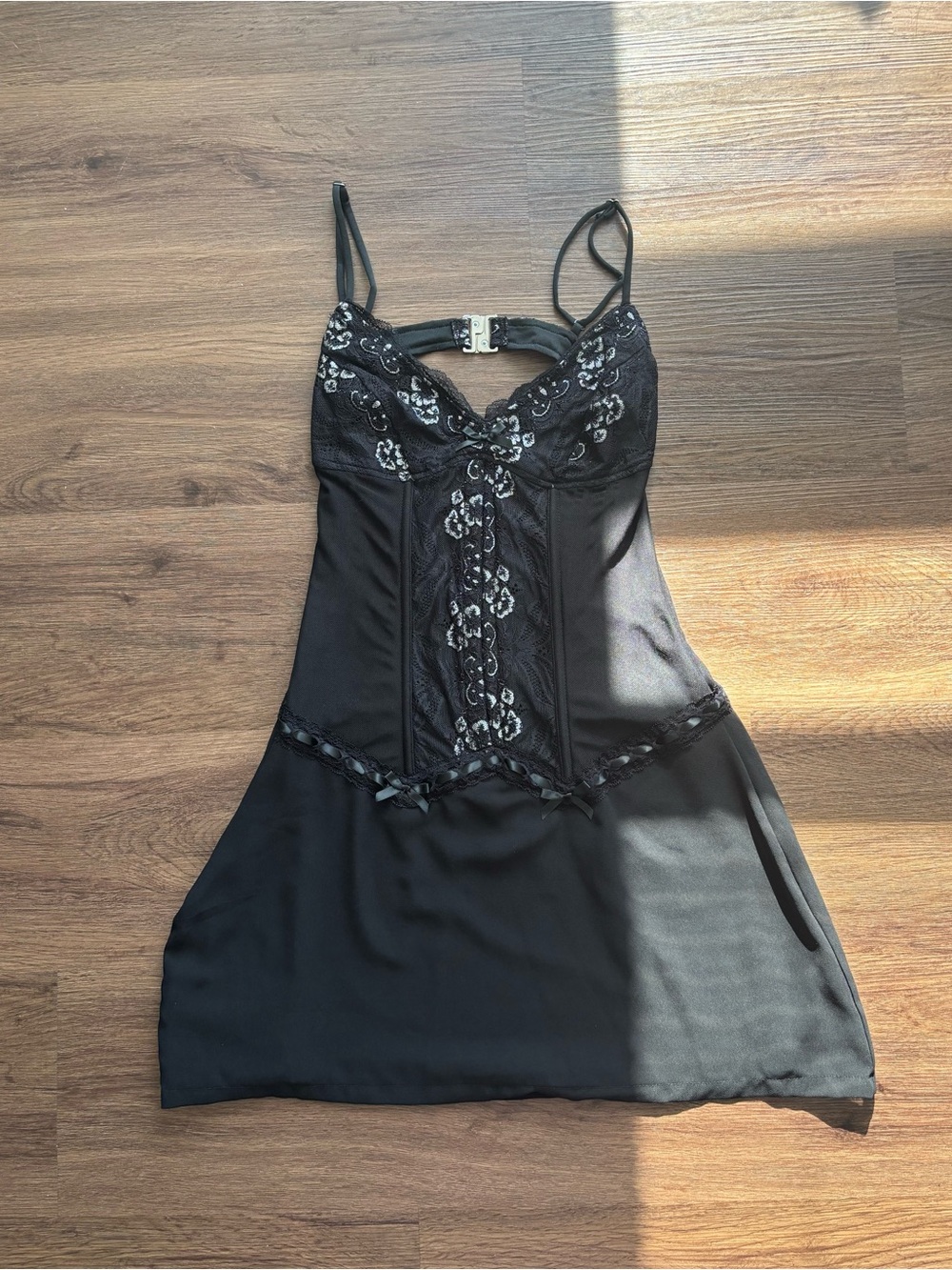 Outcast Black Lace Corset Dress